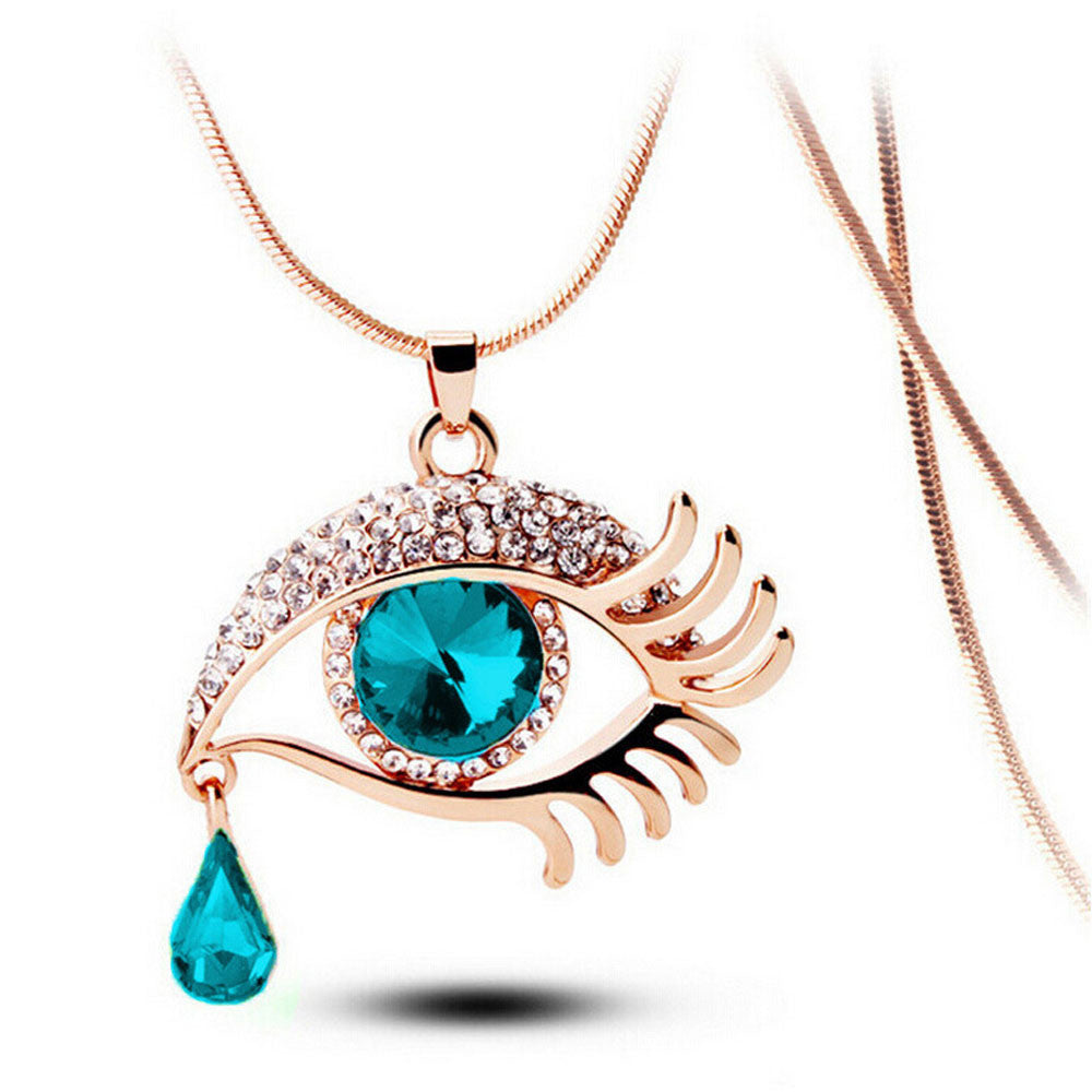 Eyelashes Necklace